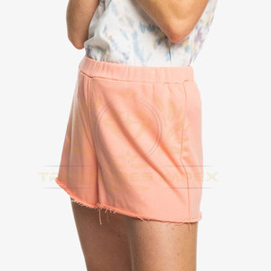 Femmes de haute qualité coton français éponge Gym Shorts respirant décontracté Fitness course Shorts coupe ample Sexy athlétique en gros - Product Image 1