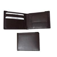 Cartera plegable hecha a mano de cuero genuino para hombre, calidad superior con grabado láser de bloqueo RFID Vintage, el mejor precio, suministro a granel