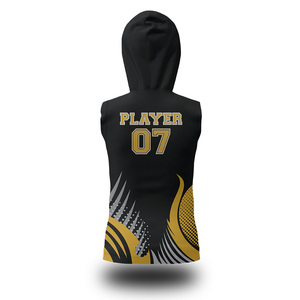 เสื้อฟุตบอลลายธงชาติอเมริกันเสื้อ7on7 7V7ระบายอากาศได้ดีมีโลโก้ด้านหน้า - Product Image 3