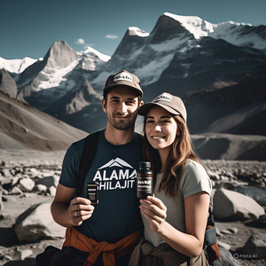 Purest Most Potent Shilajit Capsules Suplementos de ácido fúlvico secado al sol orgánico natural de alta calidad Embalaje de 30 piezas - Product Image 3