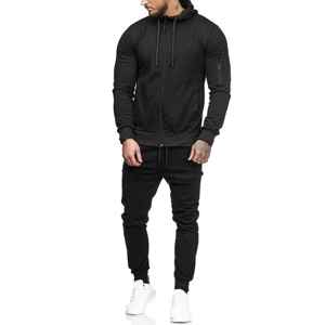 Vêtements de sport pour hommes, survêtement de sport en coton biologique, sweat-shirts, ensembles de survêtement personnalisés, ensemble sweat-shirt et jogging pour hommes, ensemble de survêtement pour hommes - Product Image 1