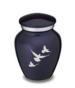 Laiton Crémation Pet Cendres Urne Pattes Impressions Conception Gravé Mémorial Reste De Cendres Fournitures Funéraires - Product Image 1