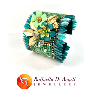 Bracelet Perlé Femme Forêt Verte 01-Décontracté/Style Sportif Cristal & Strass - Product Image 5