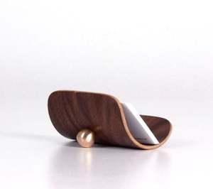 Brown Wooden <b>Card</b> Stand Holder Rack Perfect for Displaying Accessories at <b>Weddings</b> and Offices Direct Supplies - Product Image 6