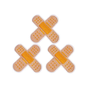 Diseño personalizado de hierro en parches bordados Precio al por mayor Parches bordados personalizados con hierro en el respaldo - Product Image 4