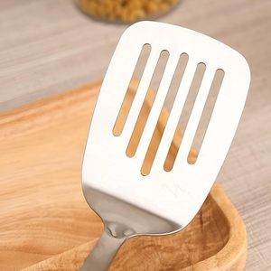 Juego de utensilios para servir de madera pulida H.M.A con mangos de acero inoxidable y espejo de primera calidad para alojamiento - Product Image 2