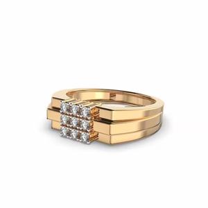 Bague de fiançailles en diamant rond de laboratoire Bague en diamant de laboratoire Bague de promesse d'anniversaire unique pour elle - Product Image 2