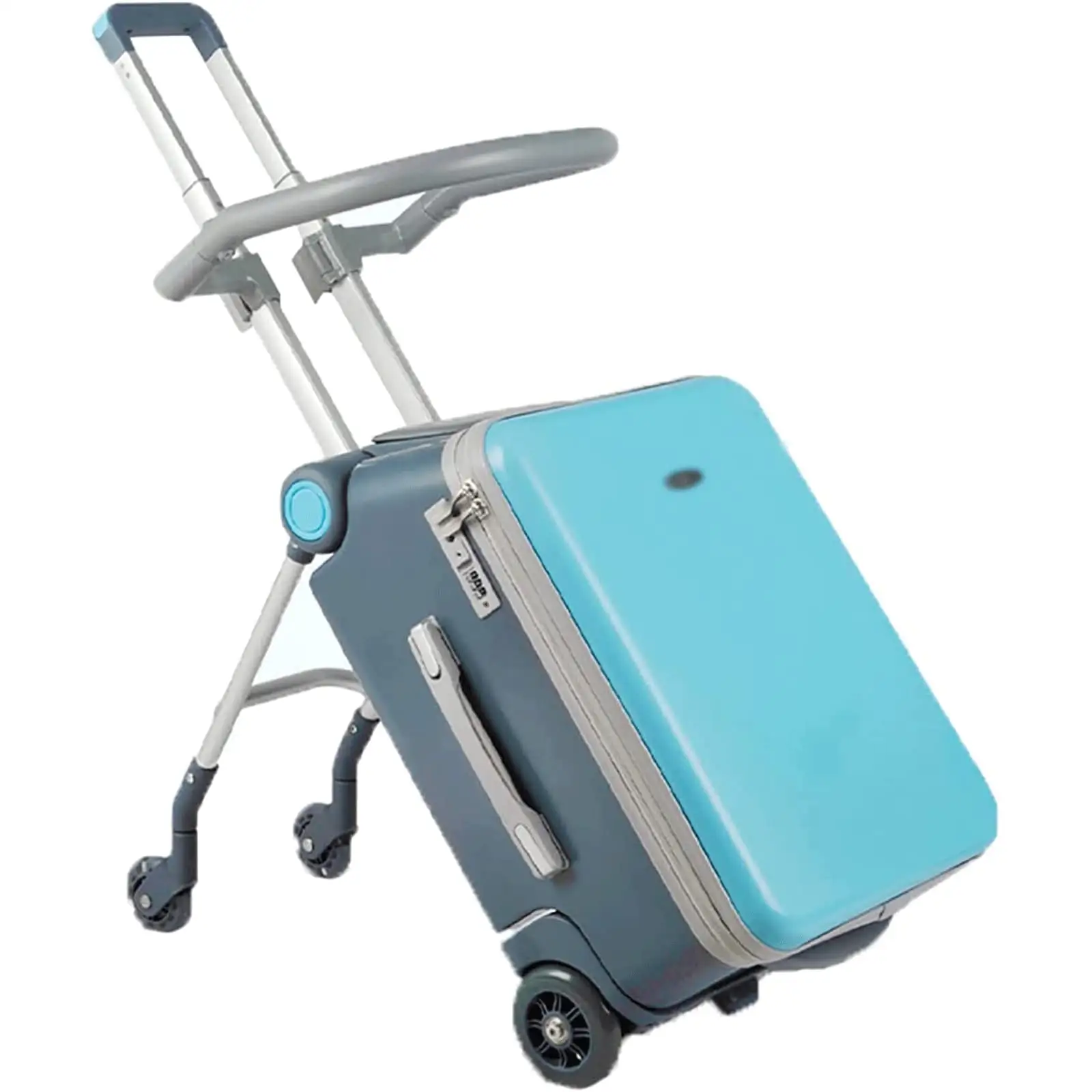 Kids Stroller Kids Suitcase Equitação e Sentado Multi-função Impermeável e Resistente ao Desgaste Mala Bagagem Tronco