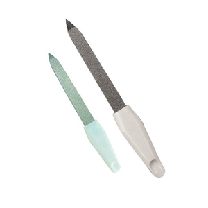 Lime à ongles double face en acier inoxydable de précision pour le lissage, le façonnage et la finition des ongles facilement avec logo personnalisé - Product Image 3