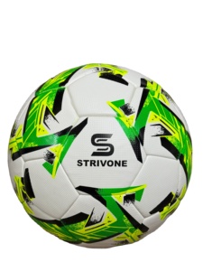 Ballon de football PU personnalisé taille 5 | Entraînement professionnel et football de match avec vessie en butyle | Impression du logo OEM - Product Image 4