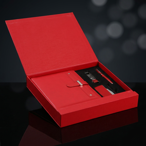 Set de Regalo Ejecutivo de Oficina, Cuaderno de Cuero PU, Obsequio Empresarial, Regalo Corporativo, Set de Papelería Premium con Logotipo Personalizado - Product Image 5