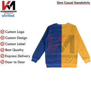 Premium Mens Heavyweight 450gsm Sweats 100% Coton Pull Streetwear Sweat Puff Print Design Luxe Qualité Hiver - Product Image 3