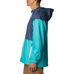 Veste coupe-vent décontractée pour homme de qualité supérieure, personnalisable, style streetwear, col montant en toile, tendance, vente en gros - Product Image 3