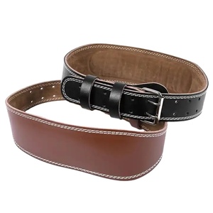 Cinturón de levantamiento de pesas de cuero con tasa de fábrica 2025, cinturón de gimnasio con palanca de fuerza elástica, cinturón de culturismo de alta calidad de Pakistán - Product Image 4