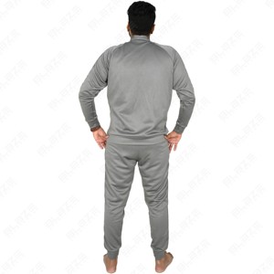 Pullover personnalisé grande taille ensemble de survêtements à capuche avec logo pour hommes pantalons de survêtement et sweat à capuche panneaux contrastés survêtement pour hommes - Product Image 5