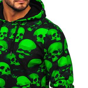 Sudadera con capucha sublimada informal para hombre, novedad en Sudadera con capucha personalizada de calidad superior, sublimación impresa en poliéster/algodón - Product Image 6