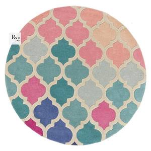 Multicolor Hand <b>Tufted</b> Wool <b>Rugs</b> round Shape for Kids & Bedroom 5x5 7x7 8x8 Sizes for Home Floor Use - Product Image 1