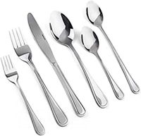 Nouvelle conception personnalisée, couverts de cuisine modernes et vintage en acier inoxydable, cuillère, fourchette, baguettes, vaisselle, fabricant en gros