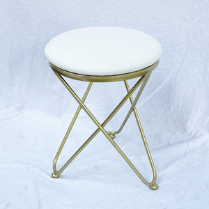 Contemporary Folding Dressing <b>Table</b> <b>Chair</b> with V-Shape Base-GTD013 - Product Image 4
