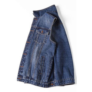 Chaleco Vaquero para Hombre al por Mayor, Diseño Personalizado, Fabricación en Pakistán, Chaleco Vaquero para Hombre de Alta Calidad - Product Image 6