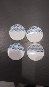 Opercule en aluminium à induction à décollement facile, anti-déversement, de qualité alimentaire, avec languette de traction pour bouteilles - Product Image 4