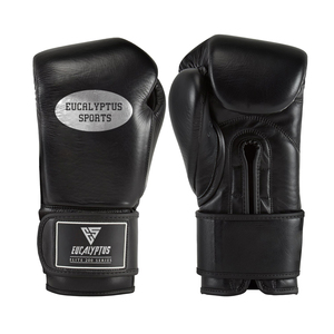 ถุงมือชกมวยสำหรับฝึกมวยไทยถุงมือหนังแบบรัดข้อมือ - Product Image 1