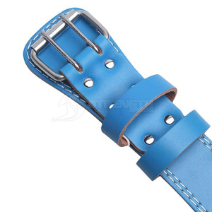 Latest Arrival Weightlifting Belt Leather Powerlifting Back Support Weight Lifting Belt For Sale - Product Image 6