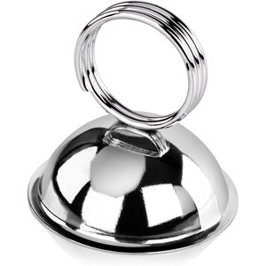 Support de Carte de Place en Acier Inoxydable Élégant – Porte-Numéro de Table et Porte-Photo pour Mariages et Fêtes - Product Image 3