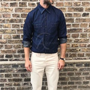 New Arrival <b>Jeans</b> <b>Work</b> Shirt Modern Design Stylish Look <b>Jeans</b> <b>Work</b> Shirt For Working Wear - Product Image 3