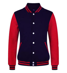 Nouveau Haute Qualité Logo Personnalisé Sport Hommes Varsity Baseball Veste Coupe-Vent Casual Uniforme Survêtement Hoodies 2025 - Product Image 3