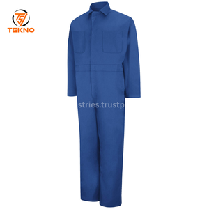 Overoles protectores de seguridad para hombre, ropa de trabajo de soldadura, fabricante, overol de ropa de soldadura para hombre, servicio OEM de algodón 100% de alta calidad - Product Image 3