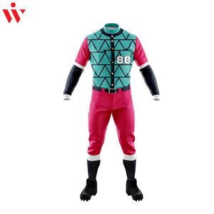 Uniforme de béisbol transpirable de alta calidad, traje de béisbol de sublimación, nuevo diseño, venta al por mayor, 2023 - Product Image 5