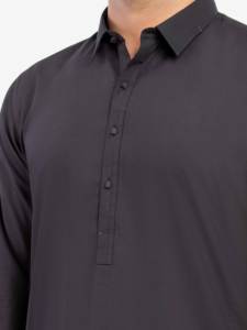 Salwar Kameez élégant pour hommes pakistanais, tenue traditionnelle musulmane de qualité supérieure, décontractée, pour l'Aïd, les mariages, les fêtes et le quotidien - Product Image 3