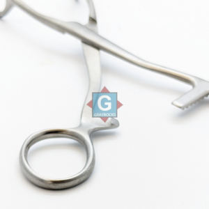 Pinzas de agarre de lengua Collins, precio competitivo, 6,5 mordazas de ancho, 20mm, instrumentos de sujeción de acero inoxidable - Product Image 6