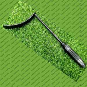 Retractor de mama manual Premium Marx, hoja de 30*125 mm, 27 cm, negro con recubrimiento PVD, instrumento de mamoplastia para mama y abdomen - Product Image 5