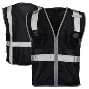 Nouvelle arrivée gilet de sécurité logo personnalisé vêtements réfléchissants haute visibilité de sécurité réflecteur avec poche étanche - Product Image 2