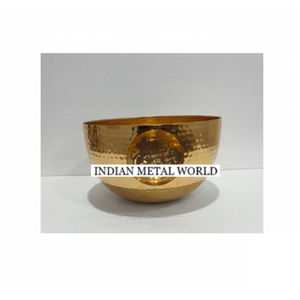 Bol à chocolat décoratif en laiton pur fait à la main, bol de service pour collations de table, pour les événements, bol à chocolat en vente - Product Image 4