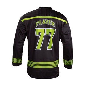 Venta al por mayor unisex personalizable camisetas de hockey sobre hielo barato personalizable Club uniforme para hombres y mujeres sublimado desgaste del equipo - Product Image 2
