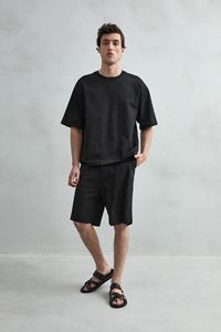 Nuova Collezione 2026: T-Shirt Basic da Uomo Bianca a Maniche Corte con Collo Rotondo, Vendita all'Ingrosso UE - Product Image 4