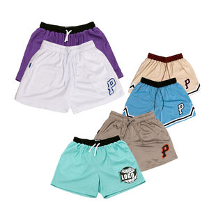 Short de basket-ball en maille à sublimation de haute qualité pour homme Short en maille athlétique avec logo personnalisé pour homme - Product Image 6