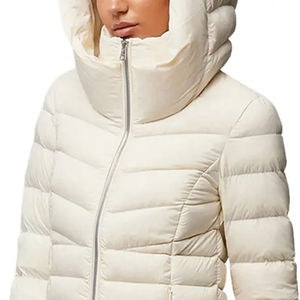 แจ็กเก็ตสตรีผ้าฝ้าย100% กันน้ำผ้าแคนวาสสำหรับฤดูหนาว - Product Image 3