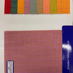 Tela de lino polivinílico con rayas de 58 anchas, textil tejido de primera calidad para camisas y vestidos de moda a un precio asequible - Product Image 1