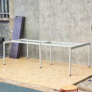Pieds en acier minimalistes pour table de réunion hospitalière OMA II 240x120cm HCOM209, revêtement poudré - Product Image 3