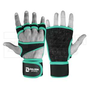 Gants d'haltérophilie respirants de haute qualité sangle de poignet intégrée équipement de sécurité de Fitness pour l'entraînement croisé WOD autre Fitness - Product Image 3