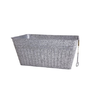 modular galvanized steel metal raised bed garden eleven ted rectangle <b>planter</b> box grow beds out door for <b>vegetable</b> flower - Product Image 1