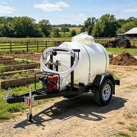 Remorque avec réservoir d'eau de 1000 litres