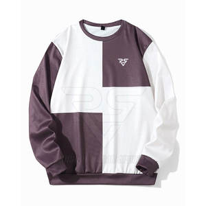 เสื้อสเวตเตอร์ลำลองของผู้ชายผ้าฝ้าย100% แห้งเร็วฤดูหนาวลายพื้นปรับแต่งโลโก้และดีไซน์แบบมีฮู้ดพื้นฐาน - Product Image 1