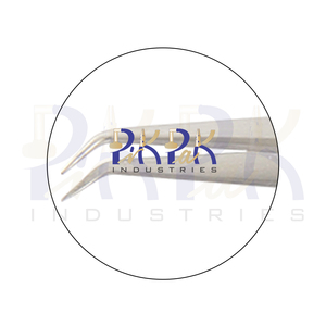 Pince à épiler 3CB-SA à pointe fine en acier inoxydable antiacide et antimagnétique Taille 110mm Pince à épiler pointue de précision pour la fabrication de bijoux - Product Image 6