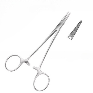 Halsey คีมยึดเข็มสำหรับผ่าตัดทำจากสเตนเลสสตีลขนาด125มม. - Product Image 1