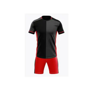 Spor giyim için nefes OEM hizmeti özel Logo futbol üniformaları profesyonel yapılan düşük fiyat erkek futbol üniforma